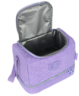 Kit Mochila Rodinha Up4-You 360 Graus com Lancheira e Estojo Roxo