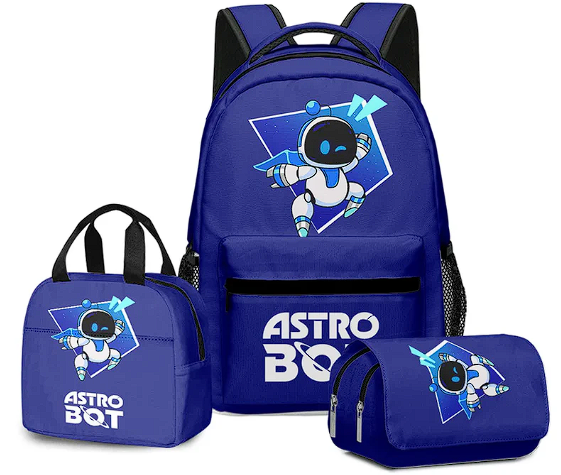 Mochila Astrobot - Kit 3pçs