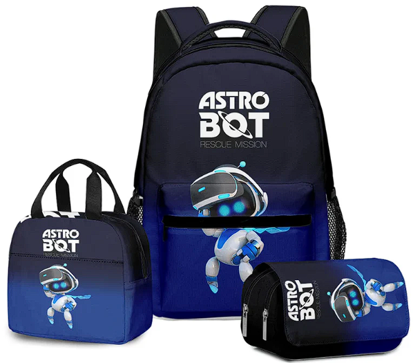 Mochila Astrobot - Kit 3pçs